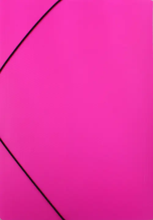 Фото Папка пластиковая с клапанами на резинке DIAMOND NEON розовая, А4 (Пк4р_02033) - 