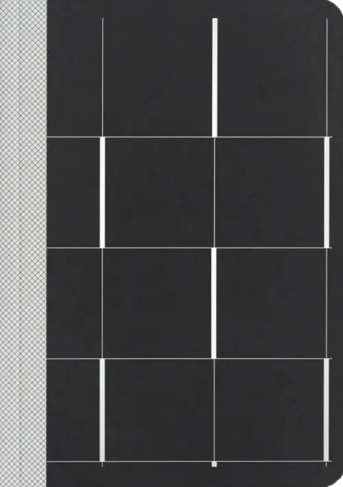 Еженедельник недатированный Black Squares, А5, 55 листов