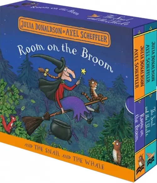 Room on the Broom and The Snail and the Whale Board Book Gift Slipcase, 2359.00 руб