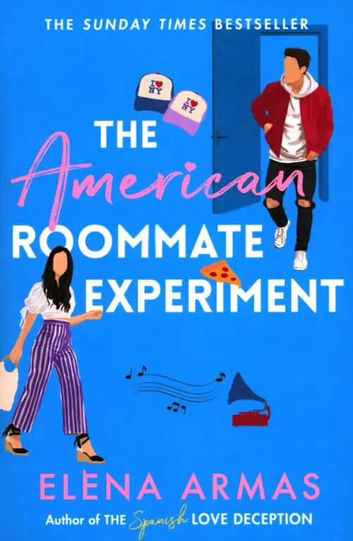 The American Roommate Experiment Simon & Schuster, цвет голубой