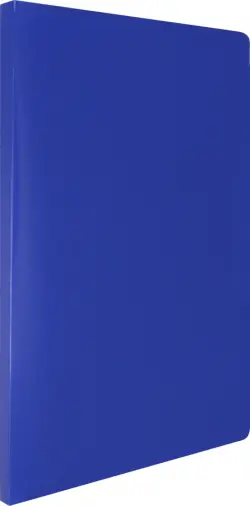 Папка с металлическим зажимом (А4, пластиковая, синяя), (EC04CBLUE)