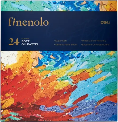 Пастель масляная Finenolo, 24 цвета