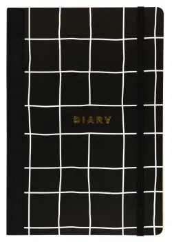 Ежедневник недатированный Start Simple, А5, 96 листов, черный
