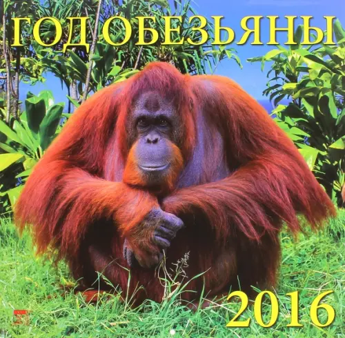 Календарь настенный на 2016 год. Год обезьяны