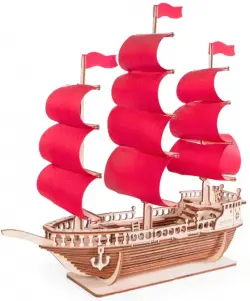 Сборная модель из дерева Корабль Ламар