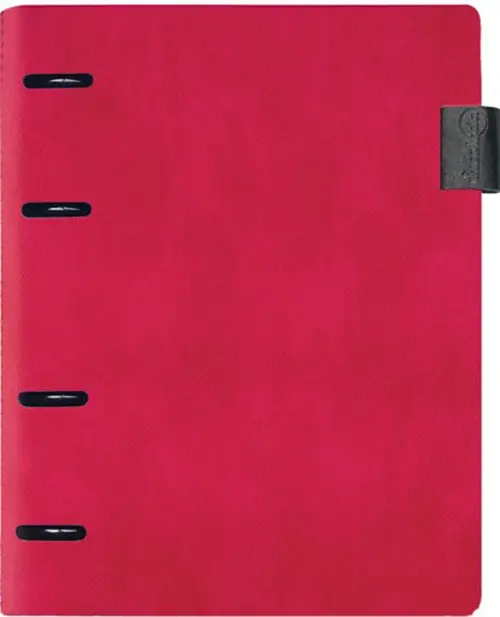 Папка-обложка для сменных тетрадных блоков, красная, А5