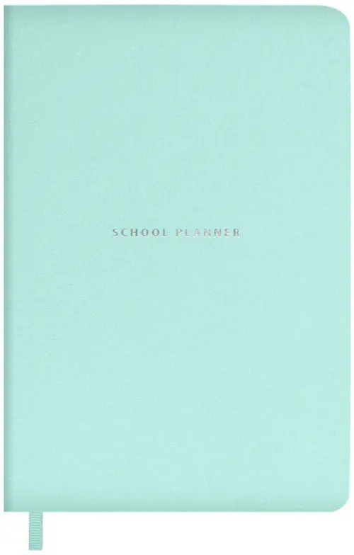 Планинг школьный Плонже мятный, А5, 80 листов Феникс+